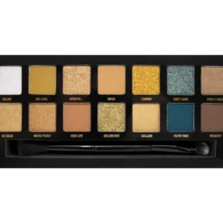W7 24K Gold Rush Pressed Pigment Palette -Elcat Beauty Store 24K GOLDRUSH PALETTE COLS scaled