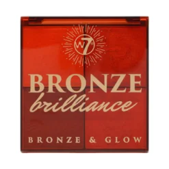 W7 Bronze Brilliance Bronze & Glow Palette