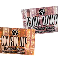 W7 Warm Up Cool Down Palette Duo