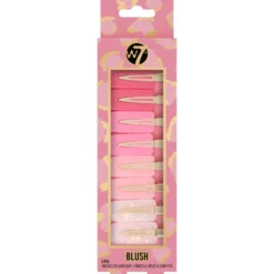 W7 Creaseless Hair Clips - Blush
