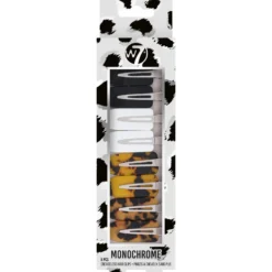 W7 Creaseless Hair Clips - Monochrome