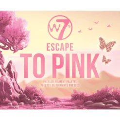 W7 Escape To Pink Pressed Pigment Palette