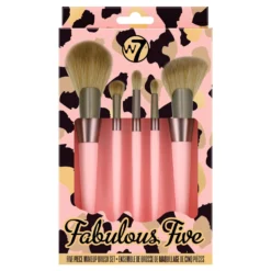 W7 Fabulous Five Makeup Brush Set