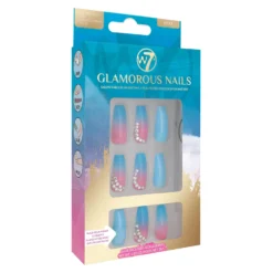 W7 Glamorous Nails - On Trend Styles -Elcat Beauty Store Glamorous Nails Ice Ice scaled