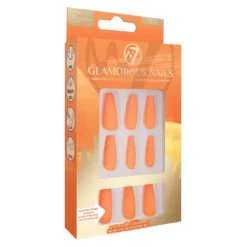 W7 Glamorous Nails - S/S Styles -Elcat Beauty Store Glamorous Nails Orange Crush 1 scaled