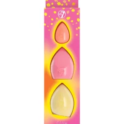 W7 Glow Getter Neon Beauty Sponge Trio