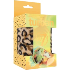 W7 Hair Drying Turbans -Elcat Beauty Store HairTurbanLeopardPrint1Web scaled
