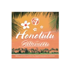 W7 Honolulu Silhouette Bronze And Contour Palette