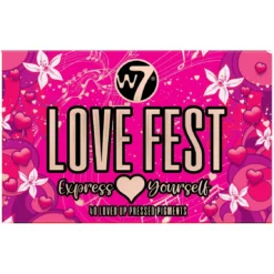W7 Love Fest Pressed Pigment Palette