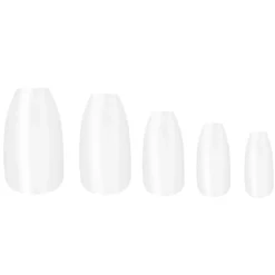 W7 Naturally Nude False Nails -Elcat Beauty Store NaturallyNudeCoffinWeb2 scaled