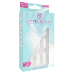 W7 Naturally Nude False Nails -Elcat Beauty Store Naturally Nude Ballerina Web 1 scaled