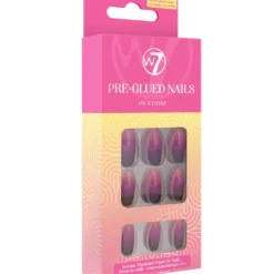 W7 Pre-Glued Press On Nails -Elcat Beauty Store Pre Glued Nails On Strike scaled