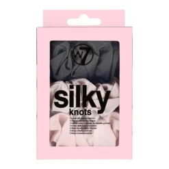 W7 Silky Knots Hair Scrunchies 3 Pack - Original
