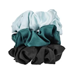W7 Silky Knots Hair Scrunchies 3 Pack - Marine -Elcat Beauty Store SilkyKnotsMarineLarge3Web scaled