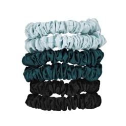 W7 Silky Knots Hair Scrunchies 6 Pack - Marine -Elcat Beauty Store SilkyKnotsMarineSmall3Web scaled