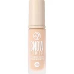 W7 Snow Flawless Foundation -Elcat Beauty Store SnowFlawlessFoundationSandBeige1Web scaled