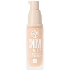 W7 Snow Flawless Foundation -Elcat Beauty Store SnowFlawlessFoundationSandBeige2Web scaled