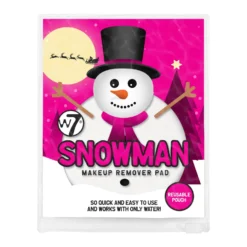 W7 Snowman Makeup Remover Pad