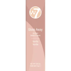 W7 Gloss Away Lip Balm -Elcat Beauty Store Vanilla Box scaled