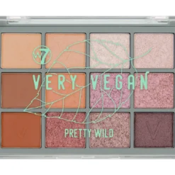 W7 Very Vegan Eyeshadow Palette - Pretty Wild