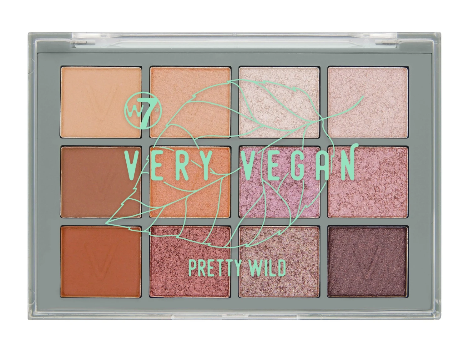 W7 Very Vegan Eyeshadow Palette - Pretty Wild 3 W7 Very Vegan Eyeshadow Palette - Pretty Wild