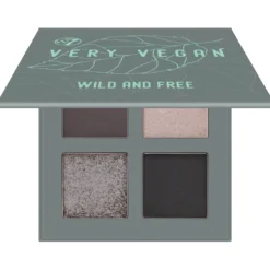 W7 Very Vegan Pressed Pigment Quad -Elcat Beauty Store Very Vegan Pressed Pigment Palette Wild And Free 3 Web scaled