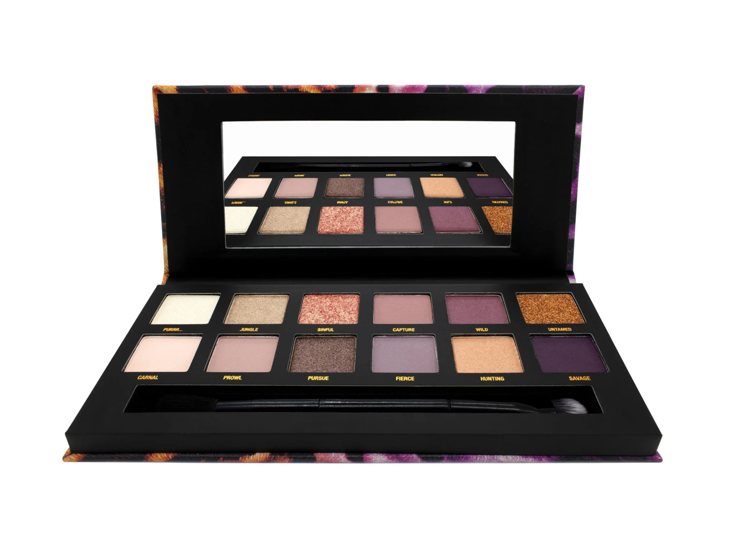 W7 Wild Eyes Pressed Pigment Palette 4 W7 Wild Eyes Pressed Pigment Palette - Image 2